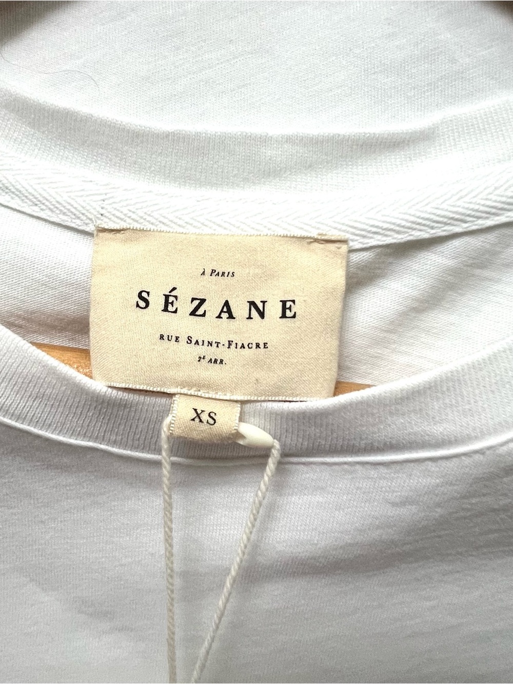 NWT Sezane Bisou Sucré Tee Size XS - Picture 3 of 8